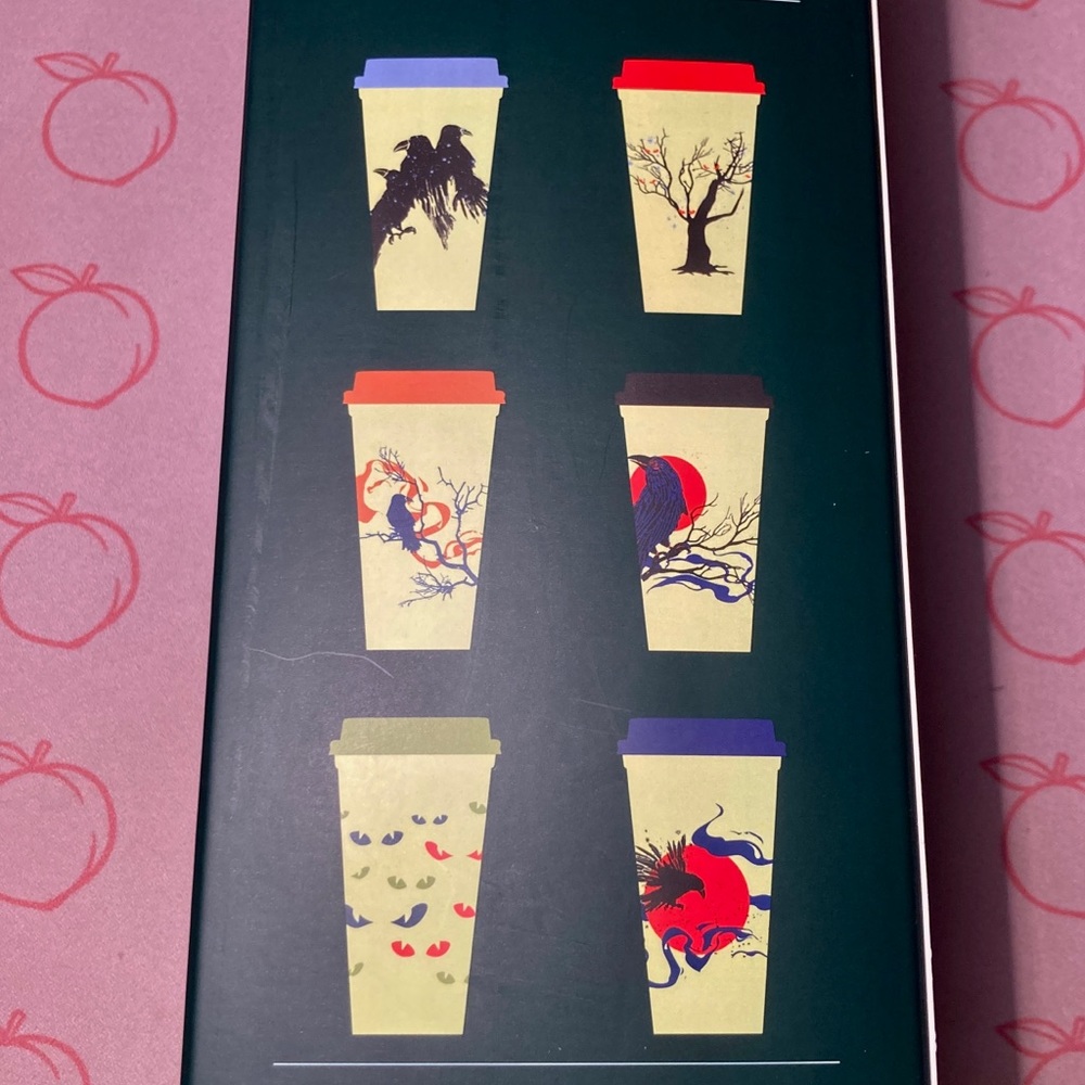 Starbucks Halloween Glow in the Dark Cups